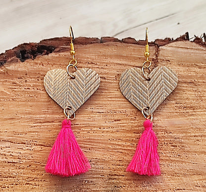 Boucle d'oreilles "Coeur"