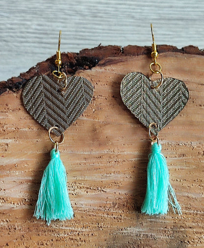 Boucle d'oreilles "Coeur"