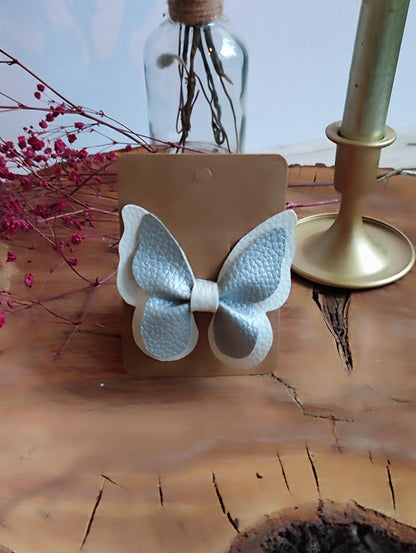 Barrette simili papillon "Rêverie"